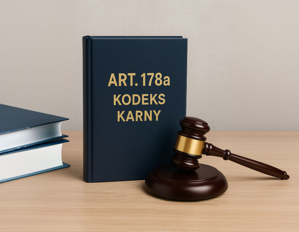 Księga dotycząca art 178a kk - prowadzenia pojazdu pod wpływem alkoholu